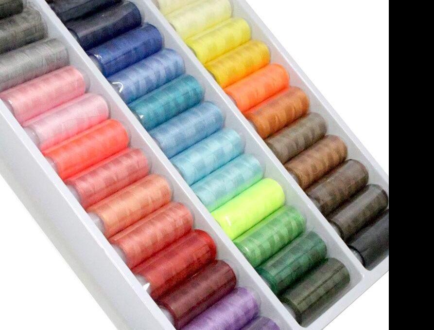 Lucia Crafts 39 Colors Reels Polyester Sewing Threads