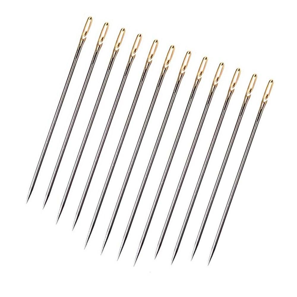 24pcs Self Threading Pins Needle Case & Vintage