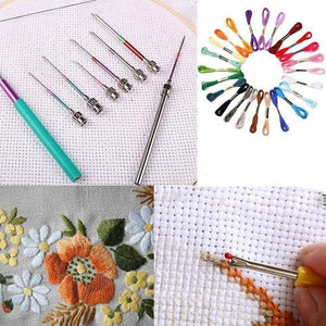 Needle Tool Kit Embroidery Threader for DIY Sewing