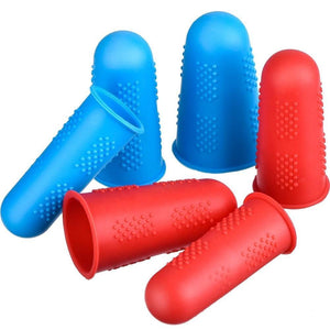 5Pcs Multifunctional Silicone Finger Thimble Sewing Embroidery