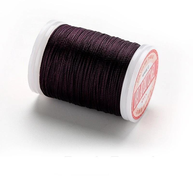 Round Waxed Thread Polyester Cord Coated Strings