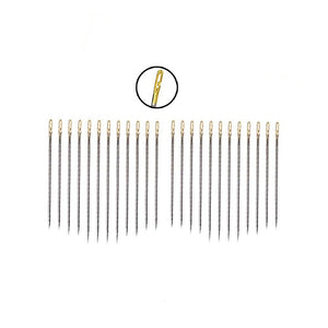 24pcs Self Threading Pins Needle Case & Vintage