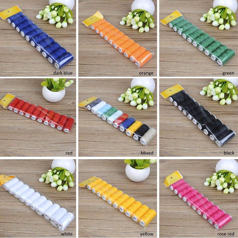 Sewing Thread Embroidery 200 Yards 5pcs/10pcs/Set