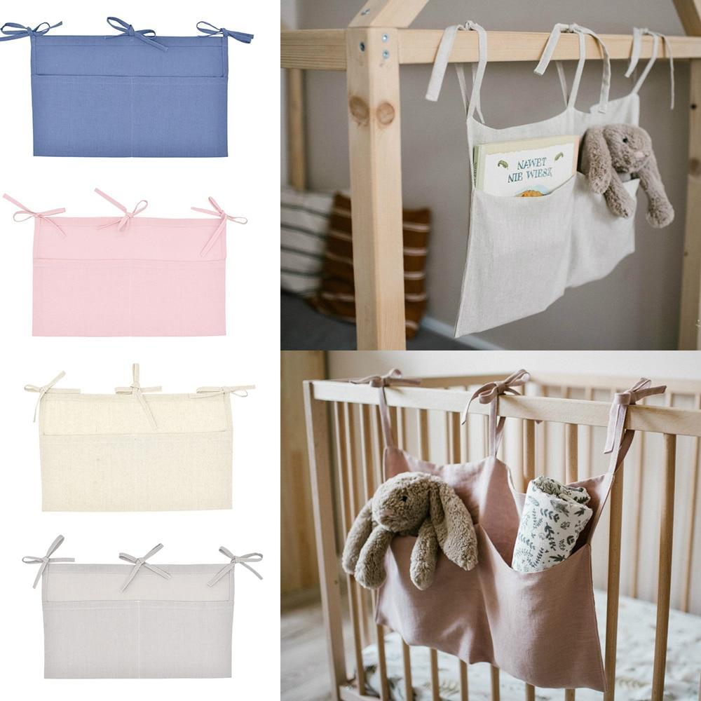 Baby Bumper Cot Bed Hanging Bag Crib Organizer