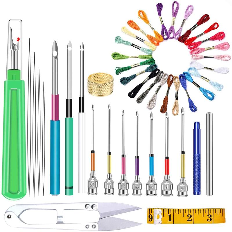 Needle Tool Kit Embroidery Threader for DIY Sewing