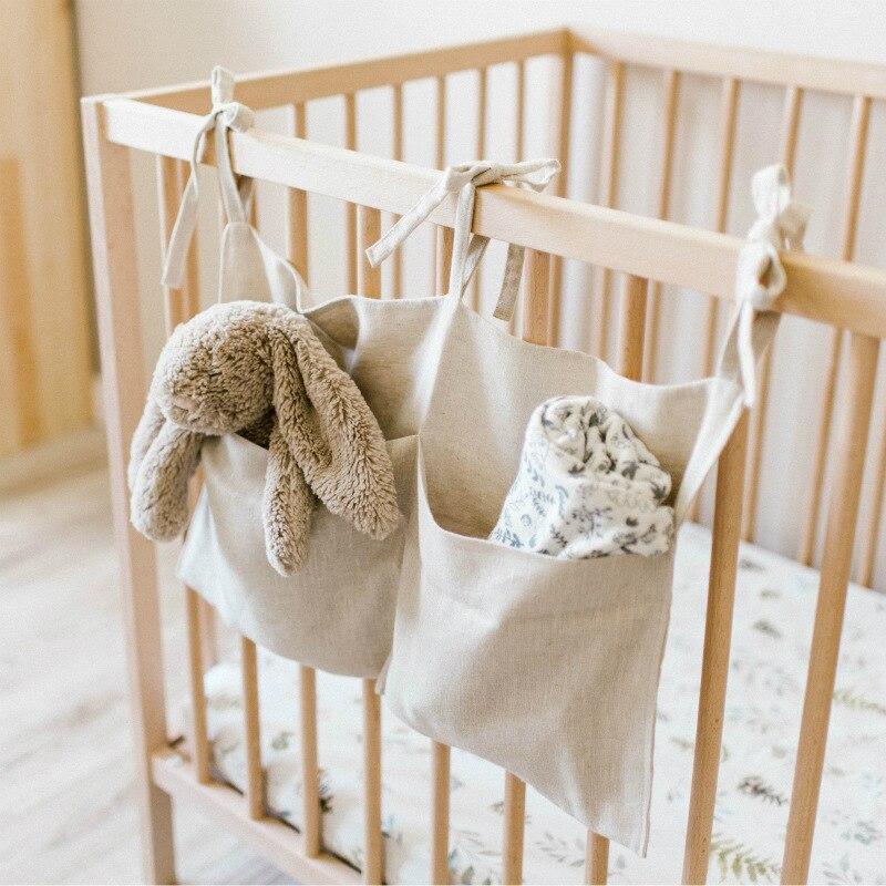 Baby Bumper Cot Bed Hanging Bag Crib Organizer