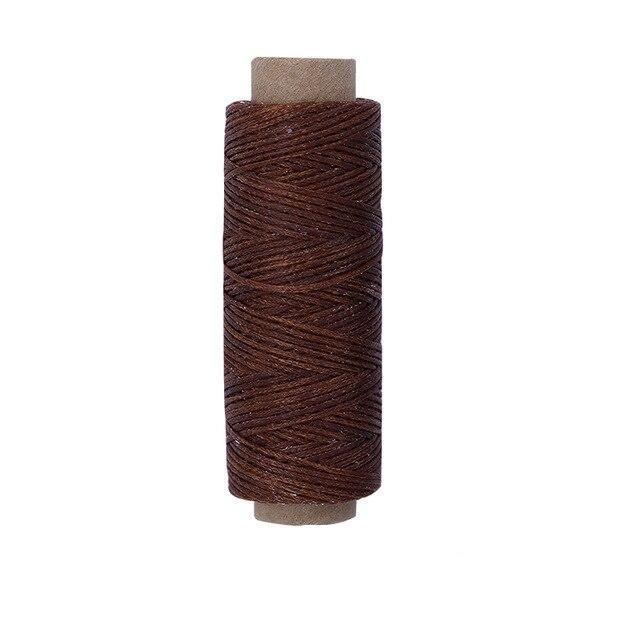 Leather Waxed Thread Cord 150D 50M Polyester Stitching