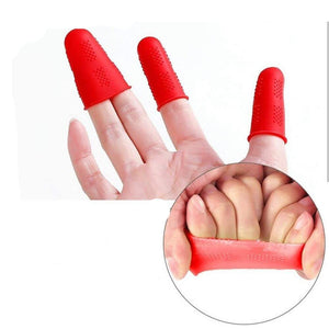 5Pcs Multifunctional Silicone Finger Thimble Sewing Embroidery