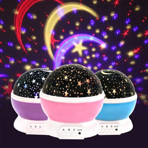 2 in 1 Starry Sky LED Night Light